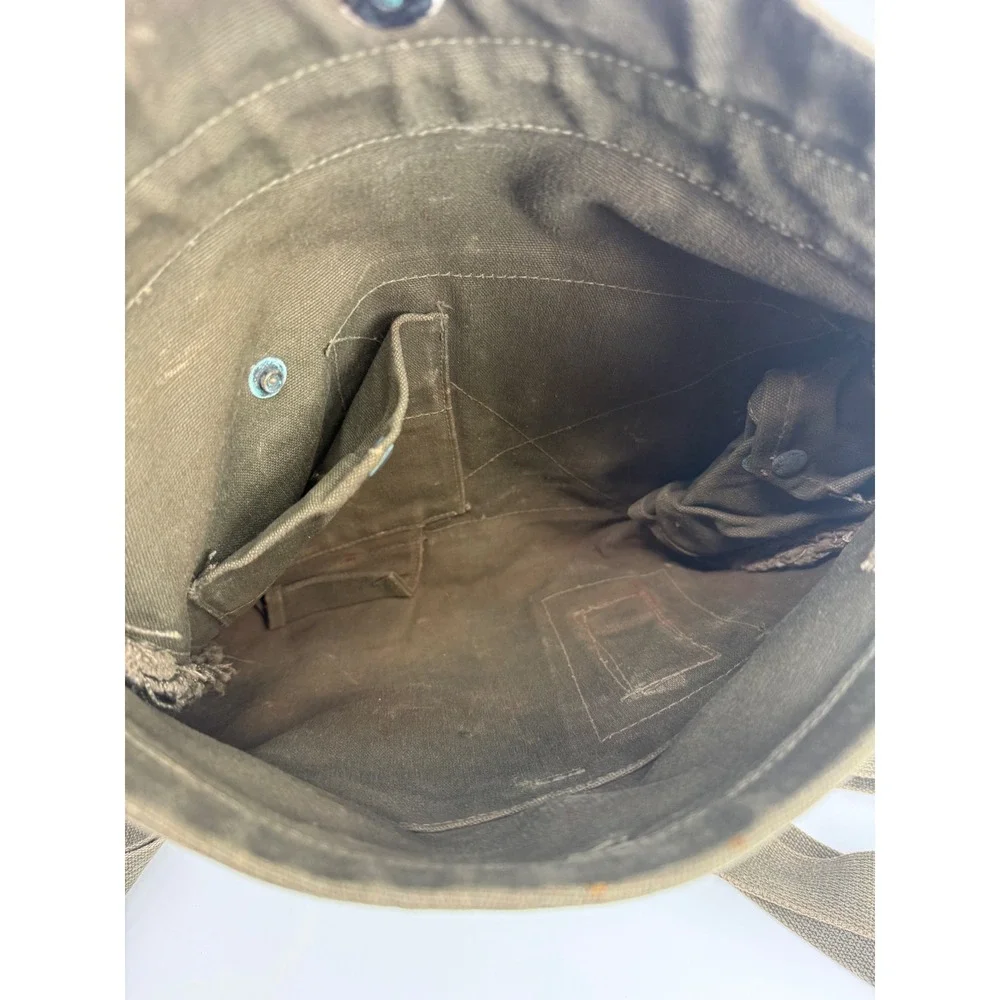 US‎ Military M9A1 Field Protective Mask Bag Canvas Messenger Olive Drab Green LL
